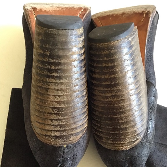 Rag & Bone Black High Heeled Ankle Boots (Size 5) - Picture 5 of 6